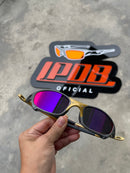 Óculos De Sol Juliet X-Metal 24k Lente Tanzanite