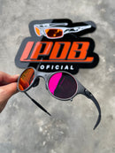 Óculos de Sol Mars X Metal Lente Vermelho Ruby