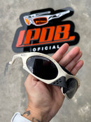 Óculos de Sol Plantaris Off White Lente Preta