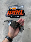 Óculos de Sol Radar Lock Preta/Prata Lente Liquid Metal