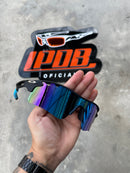 Óculos de Sol Radar Lock Preta/Azul Lente Ice Thug