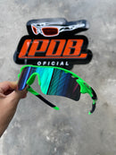 Óculos de Sol Radar Lock Verde/Preta Lente Tanzanite