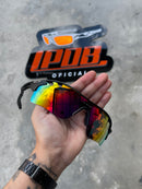 Óculos de Sol Radar Lock Preta Lente Ruby