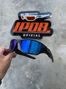 Óculos de Sol Pit Boss Preto Lente Azul