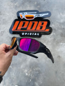 Óculos de Sol Pit Boss Preto Lente Tanzanite