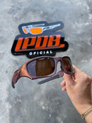 Óculos de Sol Pit Boss Marrom Lente VR28