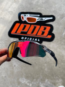 Óculos de Sol Radar EV Cinza Lente Dark Ruby