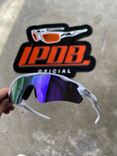 Óculos de Sol Radar EV Branca Lente Roxa