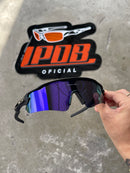 Óculos de Sol Radar EV Preta Lente Roxa