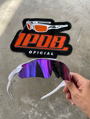 Óculos de Sol Radar EV Branca Lente Tanzanite