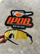 Óculos de Sol Radar EV Preta Lente Clear Amarela