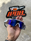 Óculos de Sol Radar EV Branca Lente Azul