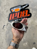 Óculos de Sol Plantaris Cinza Claro Lente Marrom