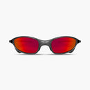 Óculos De Sol Juliet X Metal Lente Vermelho Dark Ruby