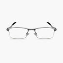 Óculos Descanso  Prata Borracha Azul