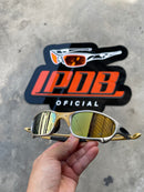 Óculos De Sol Juliet Plasma 24k Lente Gold