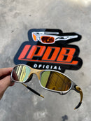 Óculos De Sol Juliet Plasma 24k Lente Gold