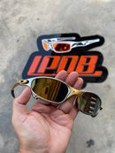 Óculos De Sol Juliet Plasma 24k Lente Gold