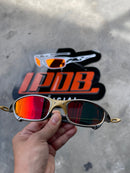 Óculos De Sol Juliet Plasma 24k Lente Ruby