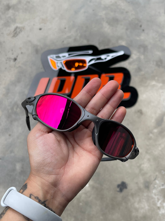 Óculos de Sol Double X X-Metal Lente Ruby
