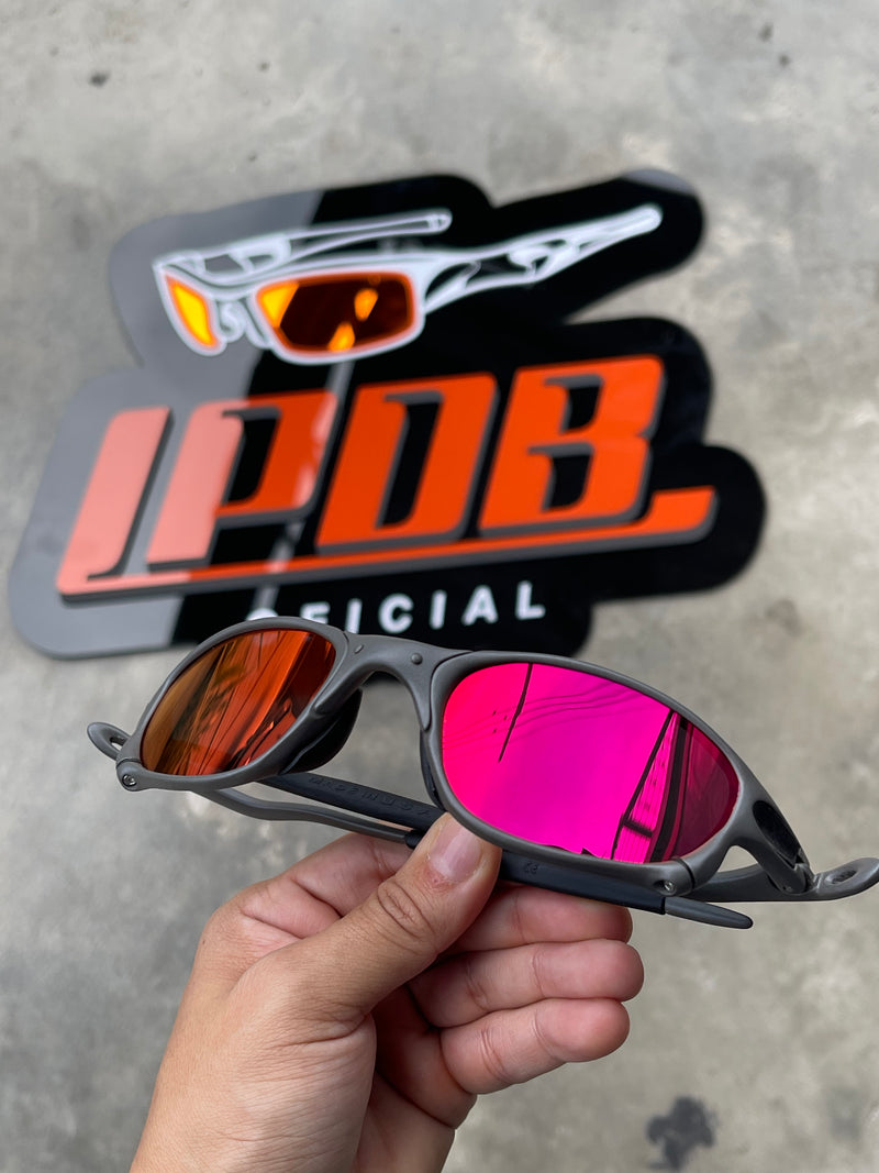 Óculos de Sol Double X X-Metal Lente Ruby