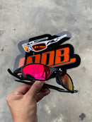 Óculos de Sol Double X Carbon Lente Ruby