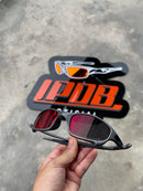 Óculos De Sol Juliet X Metal Lente Vermelho Ruby