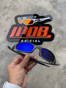 Óculos De Sol Juliet X Metal Lente Vermelho Ruby