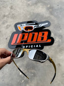 Óculos De Sol Juliet Plasma 24k Lente Liquid Metal