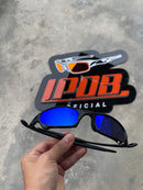 Óculos De Sol Juliet Carbon Lente Azul