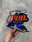 Óculos De Sol Juliet Carbon Lente Azul