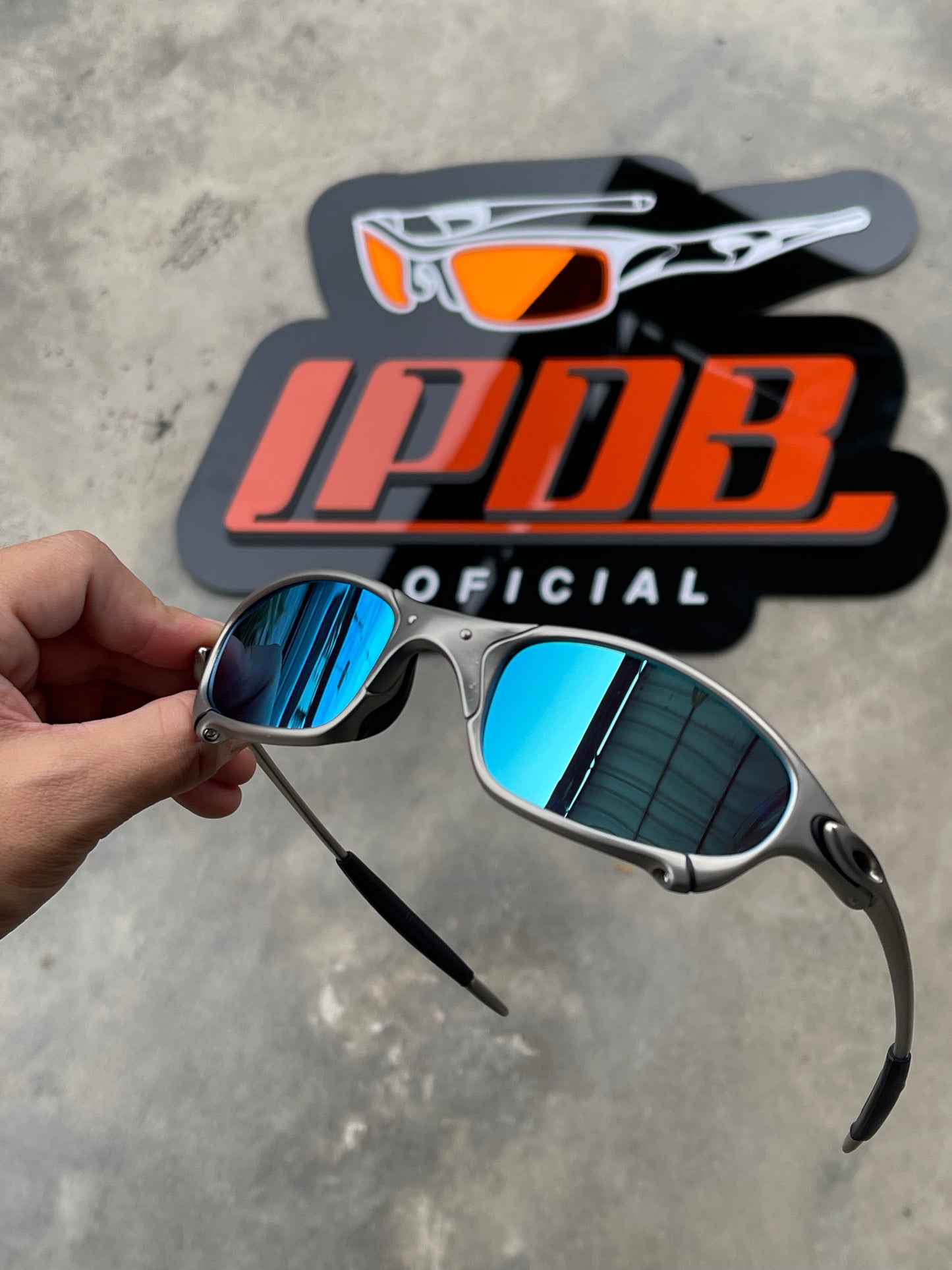 Óculos De Sol Juliet Plasma Lente Ice Thug