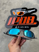 Óculos De Sol Juliet X Metal Lente Vermelho Ruby