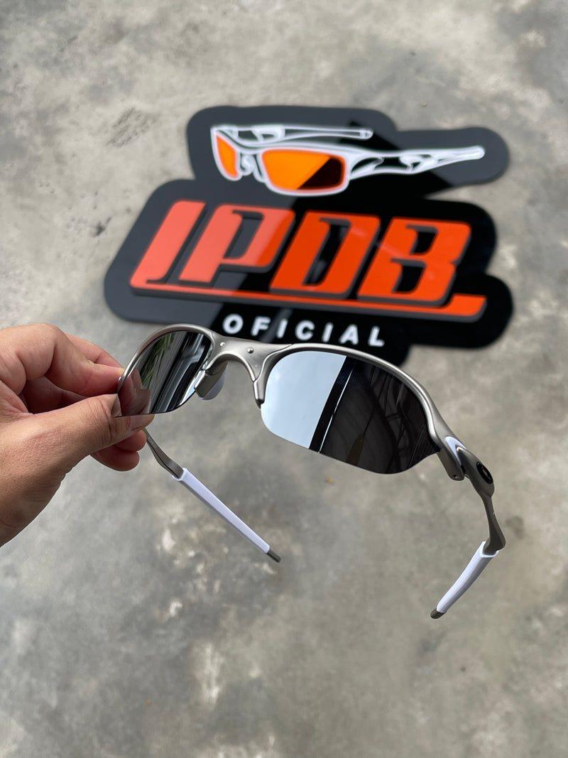 Óculos de Sol Romeo 2 Plasma Lente Liquid Metal Borracha Branca