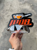 Óculos de Sol Romeo 2 Plasma Lente Liquid Metal Borracha Branca