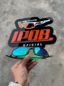 Óculos De Sol Juliet X Metal Lente Vermelho Ruby