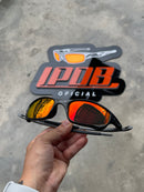 Óculos De Sol Juliet Tio2 Carbon Lente Ruby