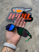 Óculos de Sol Double X Carbon Lente Green Borracha Verde