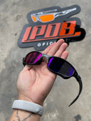 Óculos De Sol Juliet Tio2 Carbon Lente Tanzanite