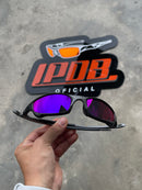 Óculos De Sol Juliet Tio2 Carbon Lente Tanzanite