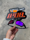 Óculos De Sol Juliet Tio2 Carbon Lente Tanzanite