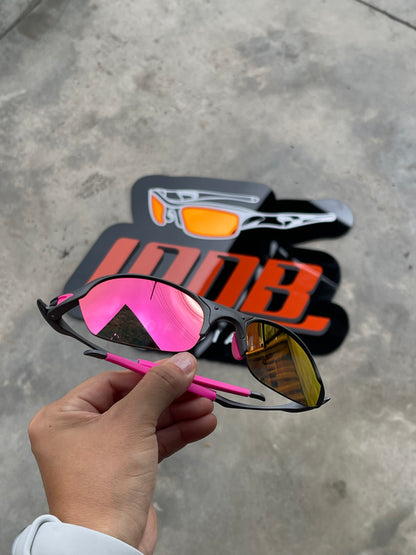 Óculos de Sol Romeo 2 X-Metal Lente Pink Borracha Rosa