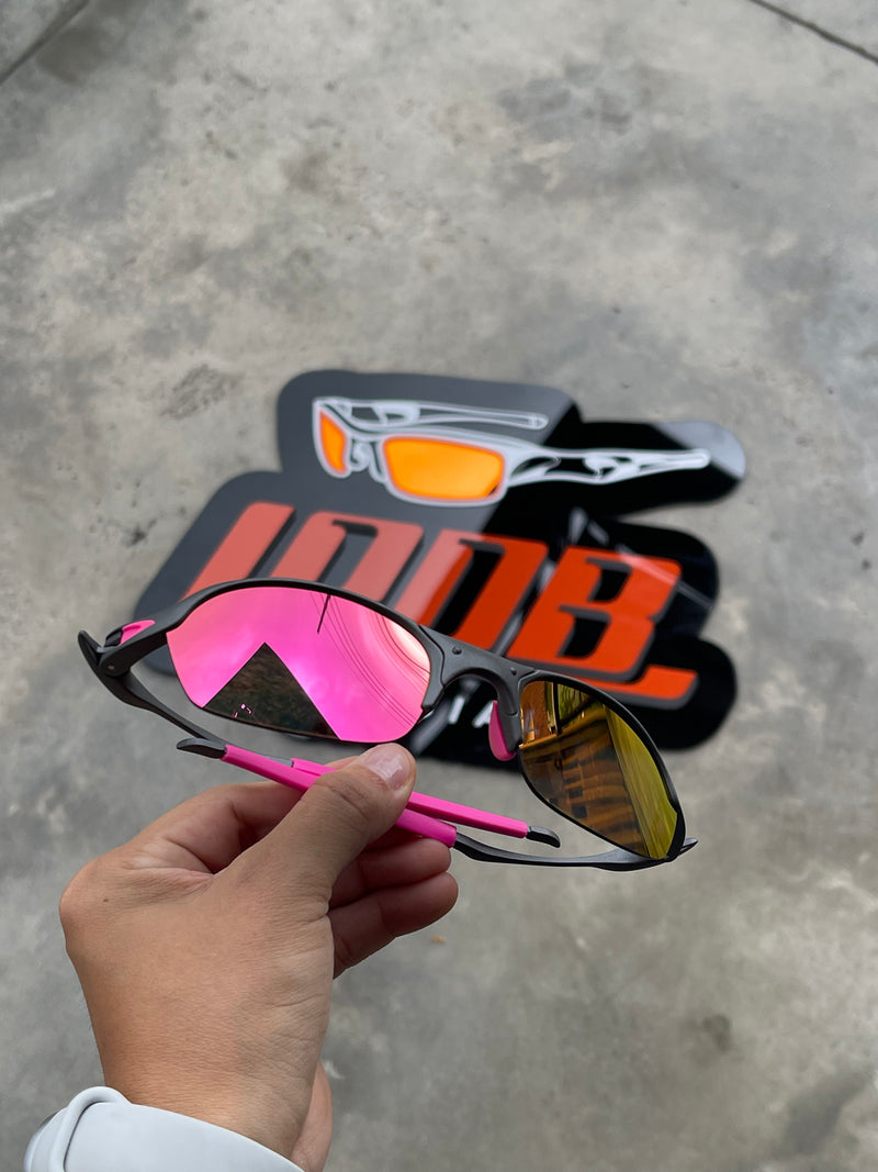 Óculos de Sol Romeo 2 X-Metal Lente Pink Borracha Rosa