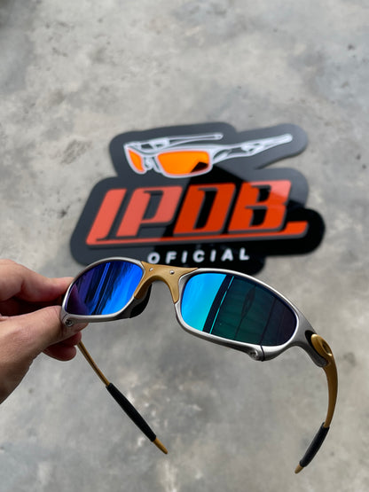Óculos De Sol Juliet Plasma 24k Lente Ice Thug