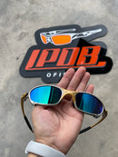 Óculos De Sol Juliet Plasma 24k Lente Ice Thug