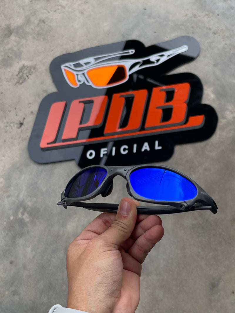 Óculos de Sol Penny X Metal Lente Azul Escuro