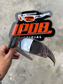 Óculos de Sol Gascan Transparente Lente Preta