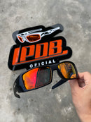 Óculos de Sol Gascan Preto Lente Ruby