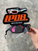 Óculos de Sol Plantaris Preto Lente Dark Ruby