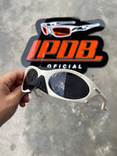 Óculos de Sol Plantaris Off White Lente Preta